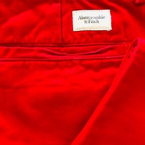 Abercrombie & Fitch Chino Pants - Red